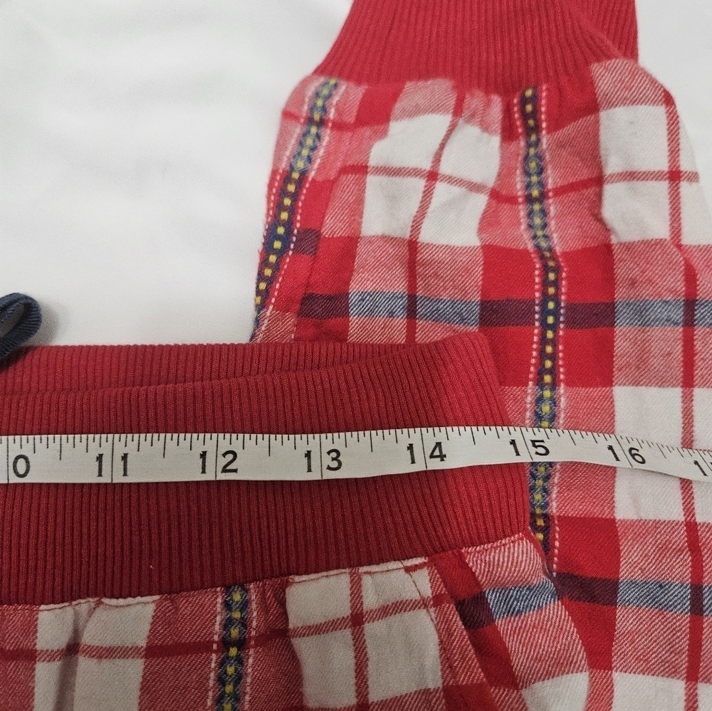 Aerie Tapered Leg Red Plaid Pajama Pants With Pockets! - Picture 5 of 7
